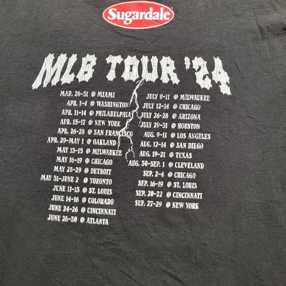 Delta Pro Weight Pittsburgh Pirates 2024 MLB Tour Band Style Tee Men’s Large - Picture 5 of 5